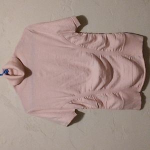 BELLVILLES cute light pink colored short sleeved turtleneck size medium GUC